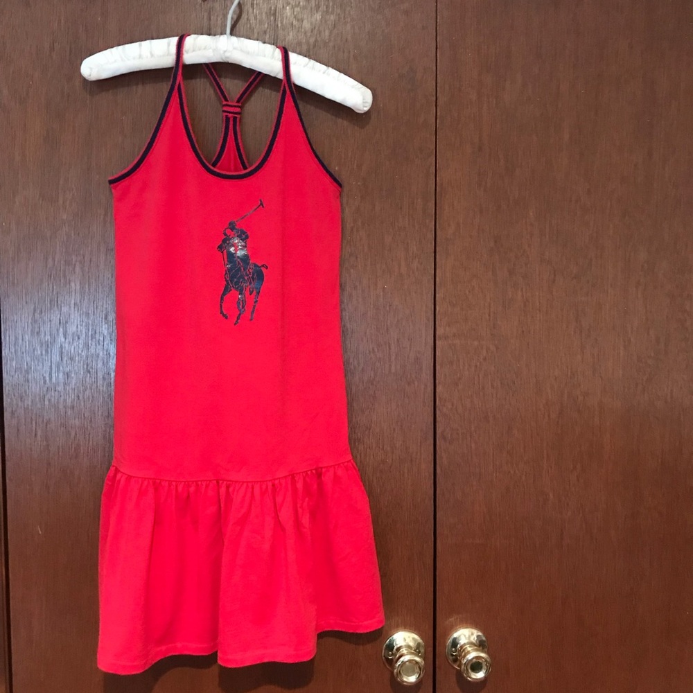 Girls Ralph Lauren Polo Racerback Dress